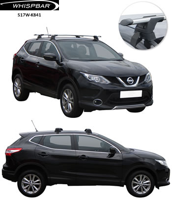 Nissan Qashqai roof racks Whispbar S17-K841